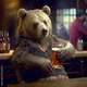 Beer Loving Bear 