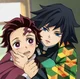 Tanjiro and Giyuu
