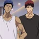Aomine and kagami 