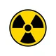 Radiation sign