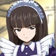 Shiho Nishizumi Maid