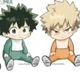 Baby bakugo and deku