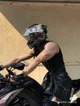 Motorcycle rider boy