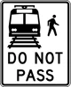 Do not pass trains