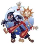 Sun and moon