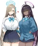Asuna and Karin