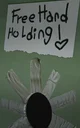 Free hand holding