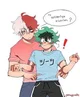 Deku and shoto-BF