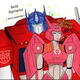 Optimus and Elita-1