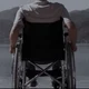 Disabled man