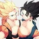gogeta y Vegito fem