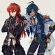 Diluc and Kaeya