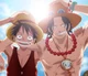 Luffy and ace 