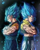 Gogeta y Vegito 
