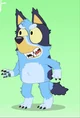 Werewolf Bluey