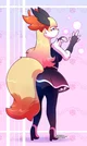 Braixen your master