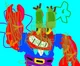 Green Mr krabs 