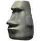 Moai Emoji