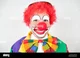 Funny clown man