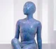 Blue mannequin 