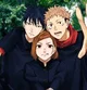 Jujutsu kaisen trio