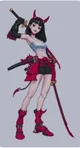 Anime Demon Girl