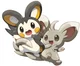 Emolga and minccino