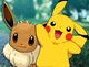 Pikachu and eevee