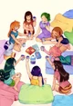 MHA girls sleepover