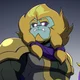 JADED azure lion