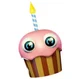 Toy cupcake