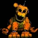 Withered gold freddy