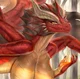 Red dragoness