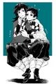 Tanjiro and giyuu