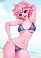 Mina Ashido -Beach-