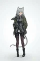 Neko militar girl