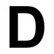 Letter D