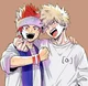 Kirishima y bakugo