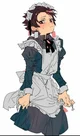 Tanjiro maid