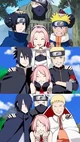 Kakashi e os ninjas 