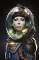 Cosmonaut girl