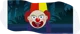 Upside down clown