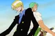 Sanji and Zoro