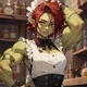 Tsuyoidere Orc Maid