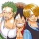 Sanji zoro e luffy