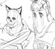 Konig and cat Ghost