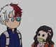 Todoroki and Nezuko