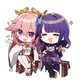 Ei and yae miko 