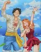 Luffy e nami 