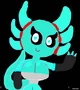 Hatsune miku axolotl